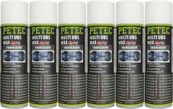 Petec 73450 - Multi UBS Wax translucent Spray 500 ml - VPE Set - 6 Stck