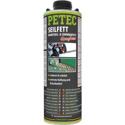 Petec 73610 - Seilfett, Drahtseil- & Zahnradfett Saugdose 1000 ml