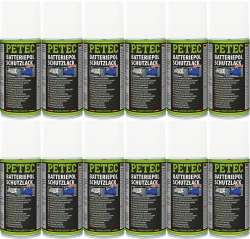 Petec 72650 - Batteriepol-Schutzlack Spray blau 150 ml - VPE Set - 12 Stck