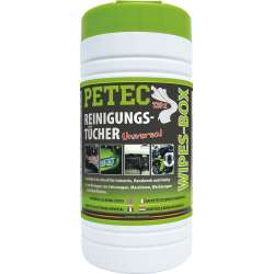 Petec 82120 - Reinigungstcher, Wipes-Box 120 Tcher praktisch & schnell
