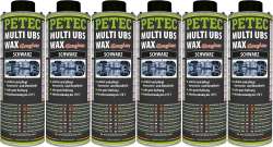 Petec 73420 - Multi UBS Wax schwarz Saugdose 1000 ml - VPE Set - 6 Stck