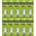 Petec 93410 - POWER KLEBER blitzschnell 10 g Flasche SB-Karte Sekundenklebstoff - VPE Set - 10 Stck