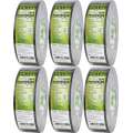Petec 86150 - POWER Tape, Panzerband schwarz Rolle 50 m x 50 mm schwarz - VPE Set - 6 Stck