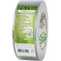 Petec 87450 - Uni-Gewebeband silber Rolle 50 m x 48 mm silber