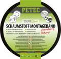 Petec 87200 - Schaumstoff-Montageband schwarz 10mx19mmx1mm doppelseitig klebend