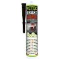 Petec 94229 - Kraftkleber, universell & stark 290 ml Kartusche schwarz