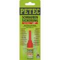 Petec 92005 - Schraubensicherung hochfest rot 5 g SB-Karte