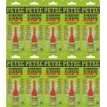 Petec 92005 - Schraubensicherung hochfest rot 5 g SB-Karte - VPE Set - 10 Stck