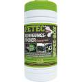 Petec 82120 - Reinigungstcher, Wipes-Box 120 Tcher praktisch & schnell