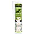 Petec 83290 - Scheiben - & Karosseriedichtmasse wei 310 ml abtupfbar